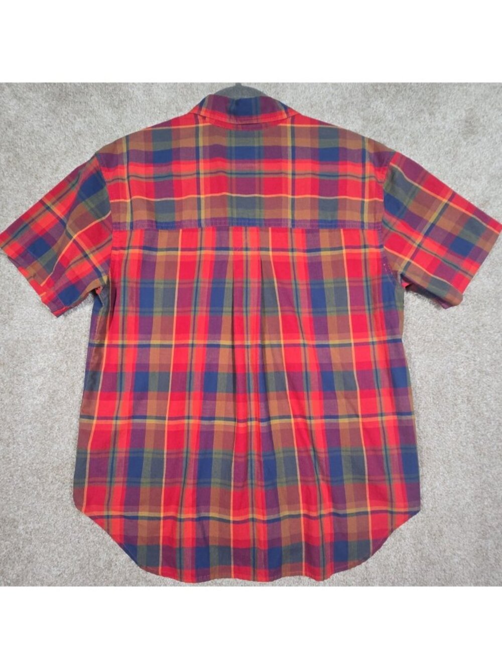 Liz Sport Vtg 2 Piece Dress Set Tartan Plaid Wrap Skirt & Shirt Academia Women M - Picture 8 of 16